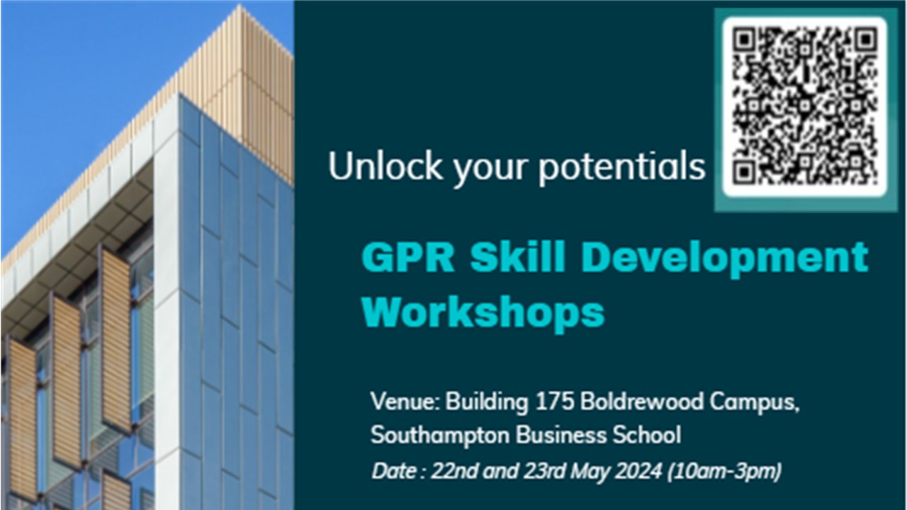 GPR skills workshop card